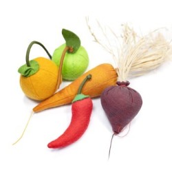 Canadian Cat Company 5er Set Catnip Obst & Gemüse