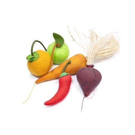 Canadian Cat Company 5er Set Catnip Obst & Gemüse