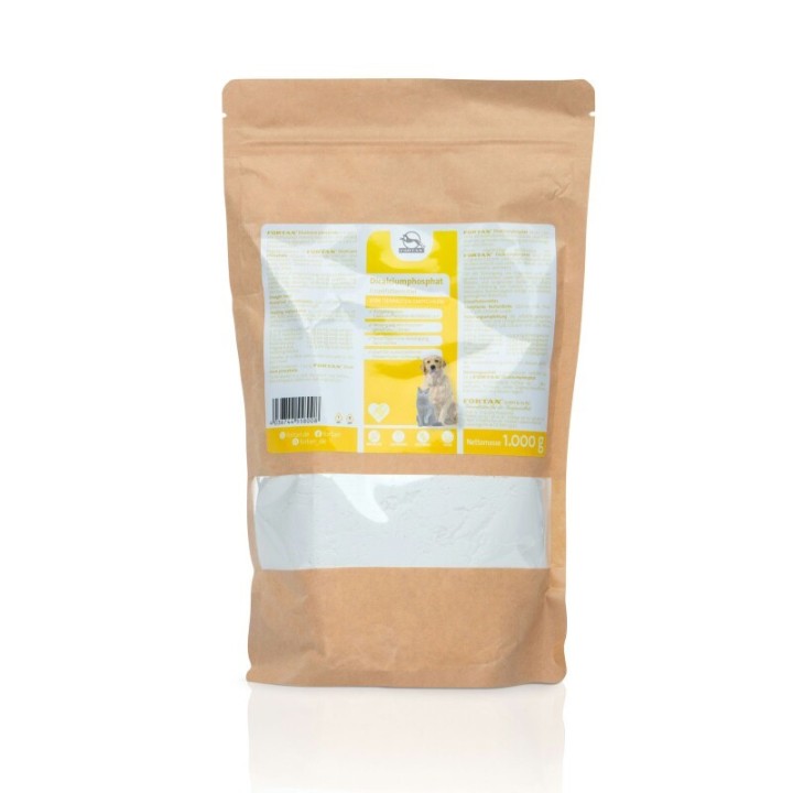 Fortan Dicalciumphosphat BARF Zusatz 1 kg