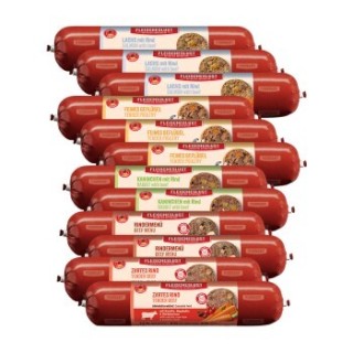 Fleischeslust Nassfutter Hund Classic Adult Gemischtes Sortiment 12x800 g