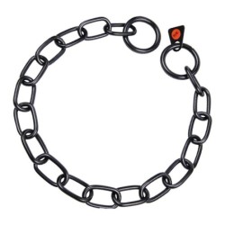 Hs Sprenger Halskette, medium - Edelstahl Rostfrei schwarz, 3,0 mm