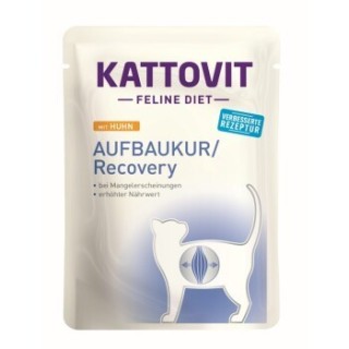 KATTOVIT Feline Diet Nassfutter Katze Aufbaukur Adult Huhn 48x85 g