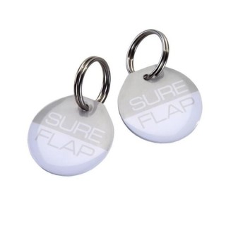 Identifikationsmarke – SUREFLAP – 2er-Set – Radiofrequenz – Outdoor-kompatibel – Für erwachsene Katzen