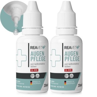 REAVET Augenpflege Tropfen 2 x 20ml (Bundle)