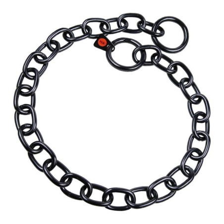 Hs Sprenger Halskette, stark - Edelstahl Rostfrei schwarz, 4,0 mm 64 cm