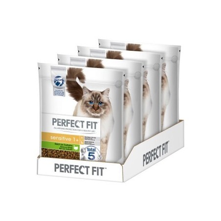 PERFECT FIT Sensitive 1+ Reich an Truthahn 4x1,4kg