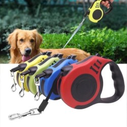 Einziehbare Hundeleine, automatisches Teleskop-Traktor-Hundeband, Haustierband, 3 m, 5 m, langlebig und praktisch, mit rutsch