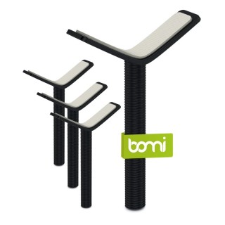 bomi Zubehör Schutzgitter 4er Y-Adapter Metall Schwarz