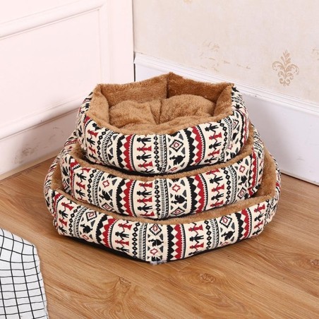 Katzennistkorb, Katzen-/Hundebett, superweich, waschbar, Haustiermatte, Schlafsack, Liege für kleine/mittelgroße Hunde, Cama