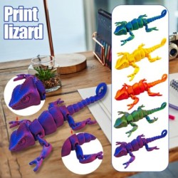 3D gedruckt gemeinsame bewegliche Fisch Tank Landschaftsbau kreative Ornamente Tier Modell Spielzeug One Size