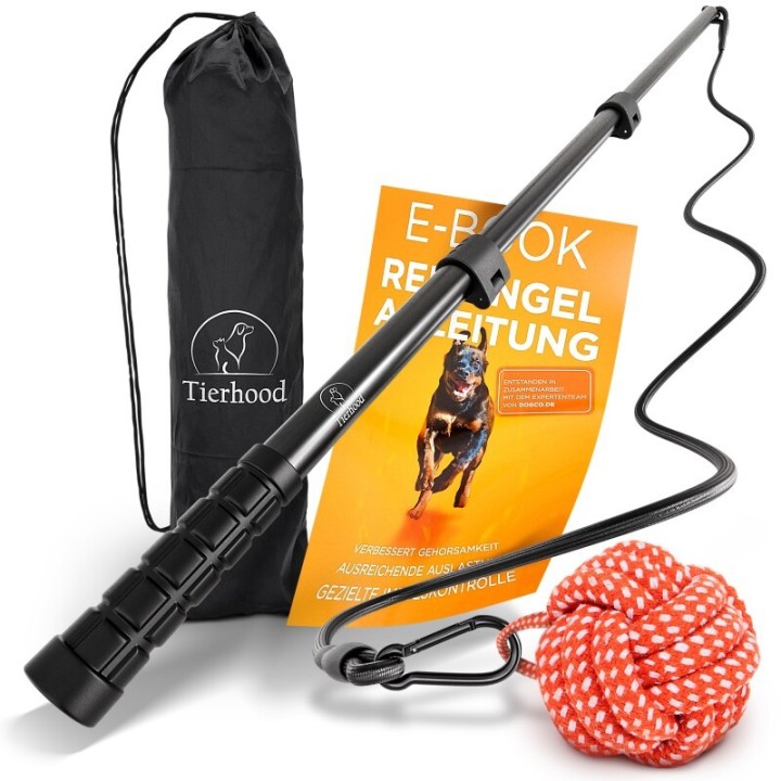 Tierhood Reizangel für Hunde Spielzeug M