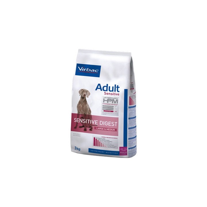 Veterinary HPM Adult Sensitive Digest Hundefutter - 12 kg