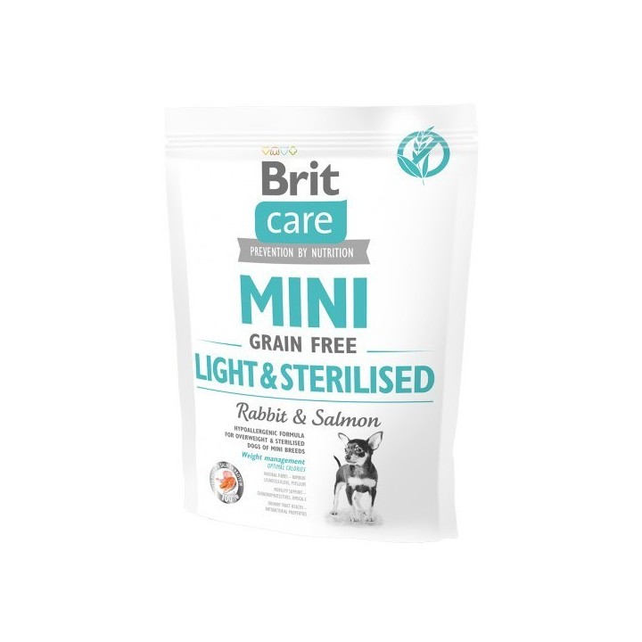 BRIT Care Grain Free Mini Light & Sterilised 400g