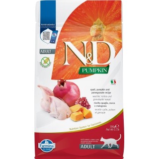 FARMINA N&D Pumpkin Quail & Pomegranate Adult Cat 300 g