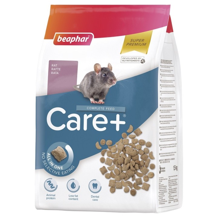 BEAPHAR Care+ Rat Futter 1,5 kg