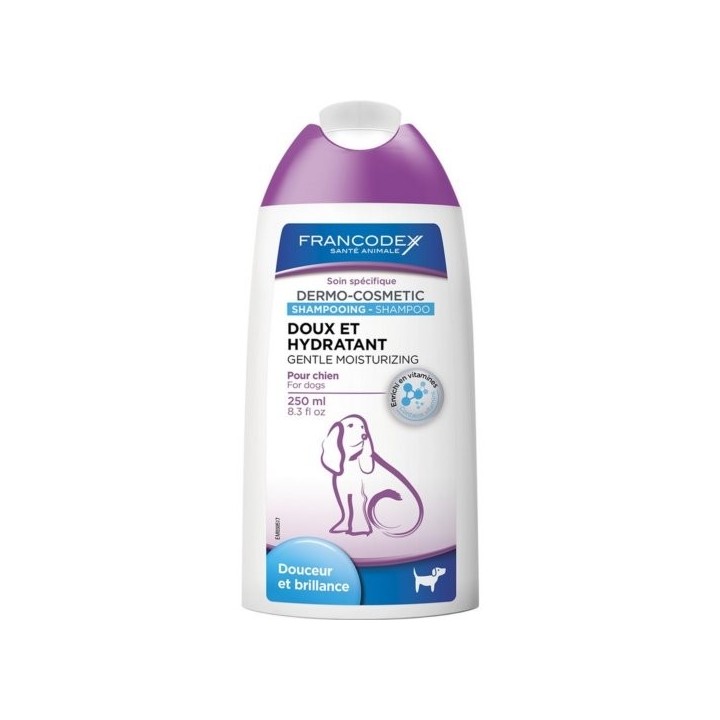 FRANCODEX Mild- Feuchtigkeitsshampoo für Hunde 250 ml