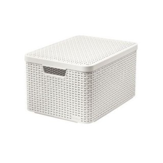 CURVER Aufbewahrungsbox STYLE L Creme 33x44x24 cm
