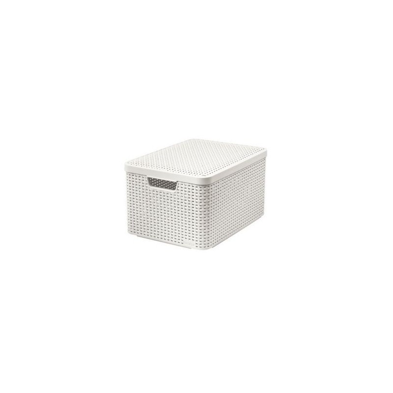 CURVER Aufbewahrungsbox STYLE L Creme 33x44x24 cm