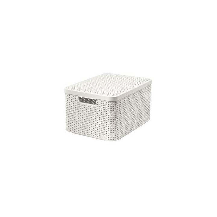 CURVER Aufbewahrungsbox STYLE L Creme 33x44x24 cm