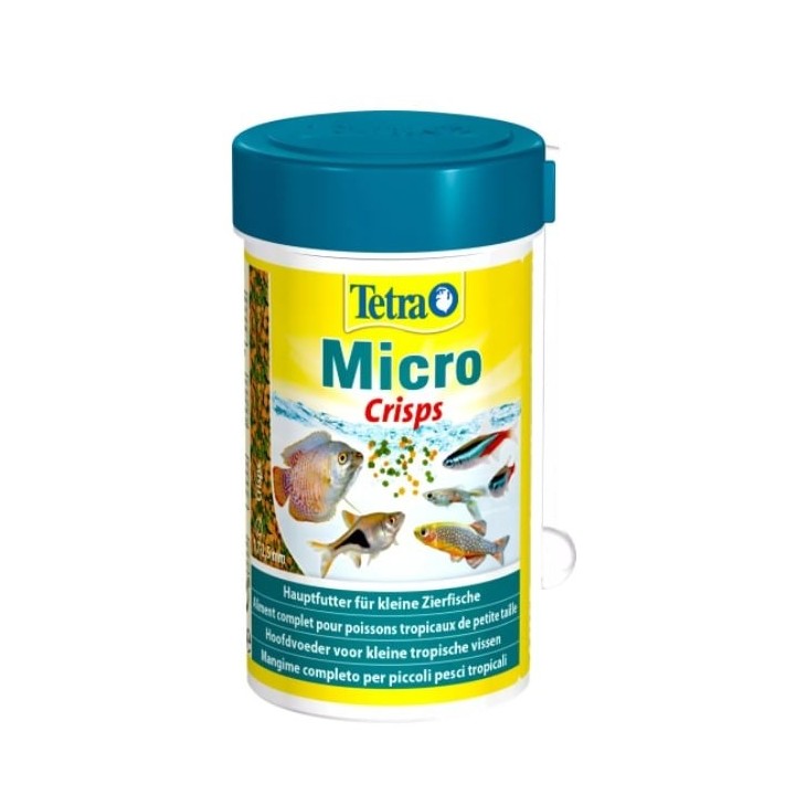 TETRA Micro Crisps Flockenfutter für tropische Fische 100 ml