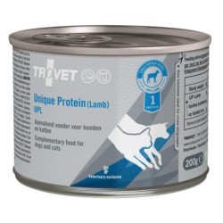 TROVET Unique Protein Lamb UPL Nassfutter für Hunde und Katzen mit Lammfleisch 6x200 g