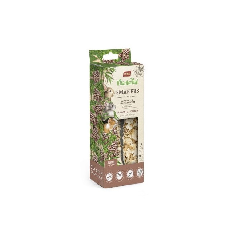VITAPOL Smakers Topinambur mit Pastinaken für Nager und Kaninchen 90g
