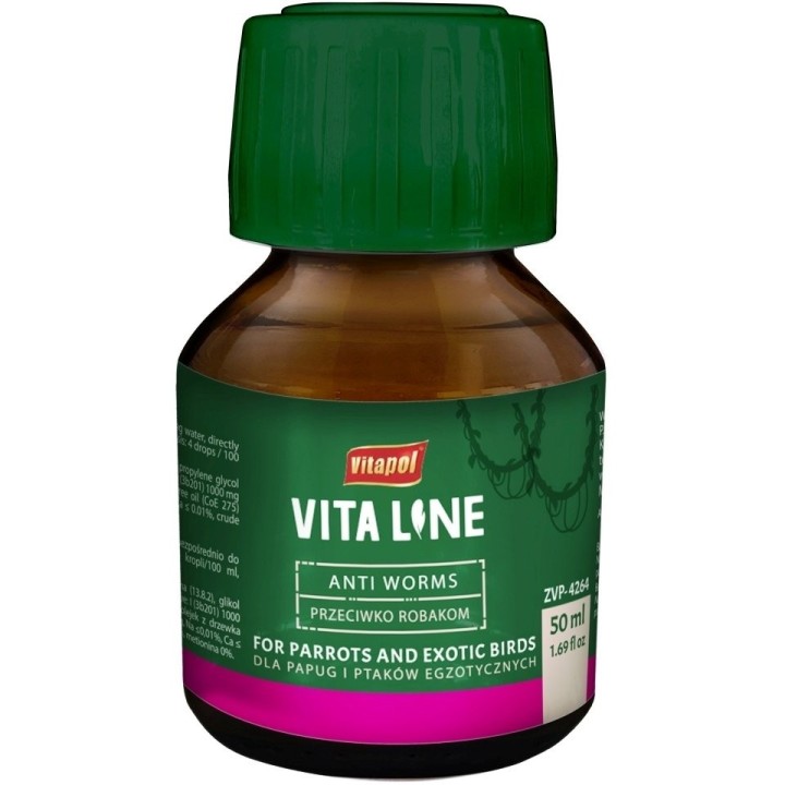 VITAPOL Gegen Würmer für exotische Vögel 50ml