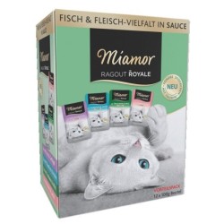 MIAMOR RAGOUT ROYALE Multibox 12x100g Geflügelaromen in Sauce Huhn, Ente, Geflügel, Pute Beutel