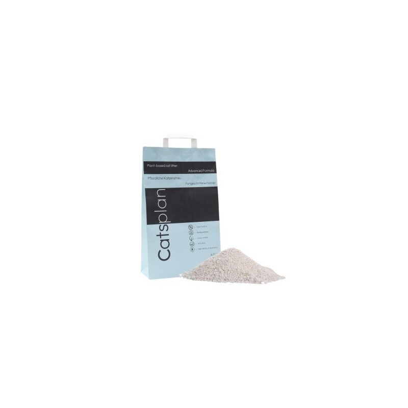 Catsplan pflanzliches Katzenstreu - advanced 4,5 kg