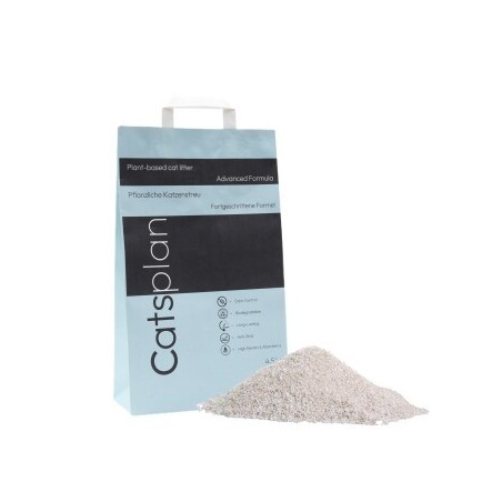 Catsplan pflanzliches Katzenstreu - advanced 4,5 kg