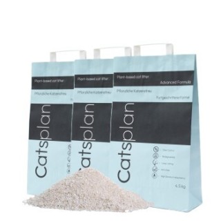 Catsplan pflanzliches Katzenstreu - advanced 13,5 kg