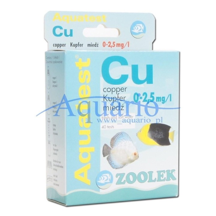 Zoolek Test Cu – Aquarienwassertest