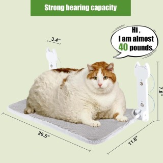 Katze Hängematte Fenster Katze Sonne Hängen Bett Balkon Saugnapf Glas Hängenden Korb Haustier Nest 30 45cm