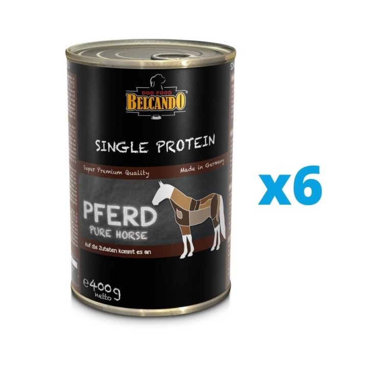 BELCANDO Single Protein Pferd 6x400 g