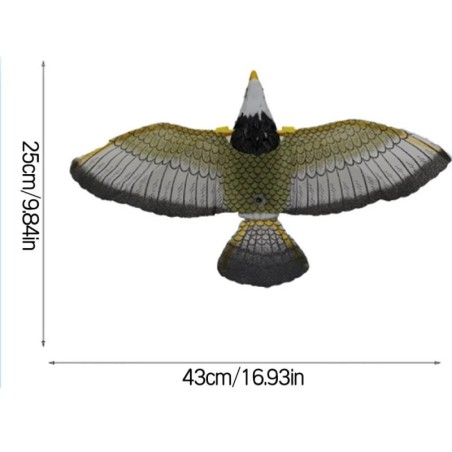 Simulation Vogel Interaktive Katze Spielzeug Elektrische Hängen Adler Fliegende Vogel Katze Teasering Spielen Katze Stick Scr