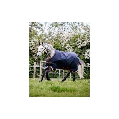 Rambo Regendecke Original Turnout mit Beinausschnitten Light 100 g 1,3 m