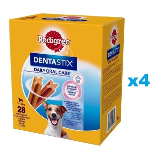 PEDIGREE DentaStix (kleine Rassen) Zahnsnack für Hunde 116 Stk. - 4 x 4x 110g