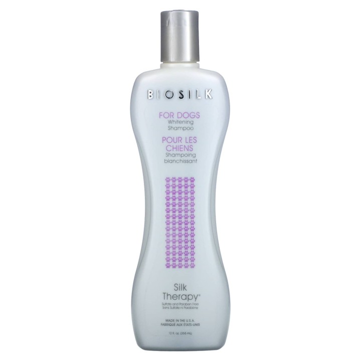 Biosilk, Seidentherapie, aufhellendes Shampoo für Hunde, 12 fl oz (355 ml)