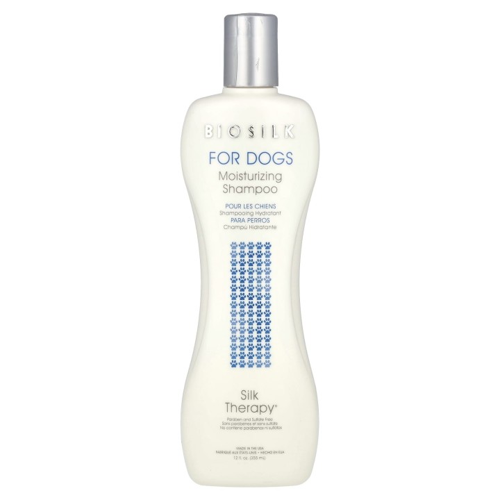 Biosilk, Silk Therapy, Feuchtigkeitsshampoo für Hunde, 12 fl oz (355 ml)