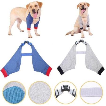 Relief Dog Supplies Haustier-Ellbogenschützer, Haustier-Hundewelpen-Klammer, Hunde-Schulterstütze, Hunde-Ellenbogenschutz XL