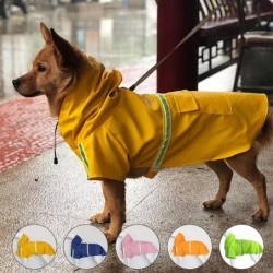 Großer Hunderegenmantel im Corgi-Umhang-Stil, wasserdichte Hundekleidung für Welpen, reflektierender Haustier-Winddichter, re