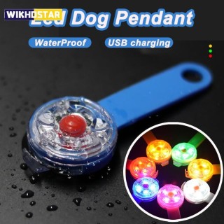 LED-Halsband für Haustiere, Hunde und Katzen, Anhänger, Nachtsicherheit, Katzenlicht, IPX7, wasserdicht, blinkendes Geschirr