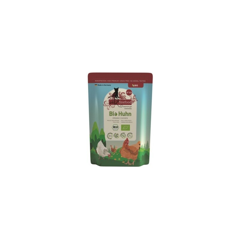 Catz finefood Nassfutter Katze Bio Adult No. 503 Huhn 12x85 g