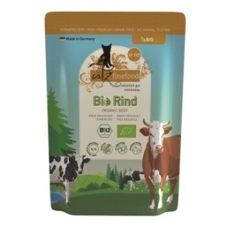 Catz finefood Nassfutter Katze Bio Adult No. 507 Rind 48x85 g