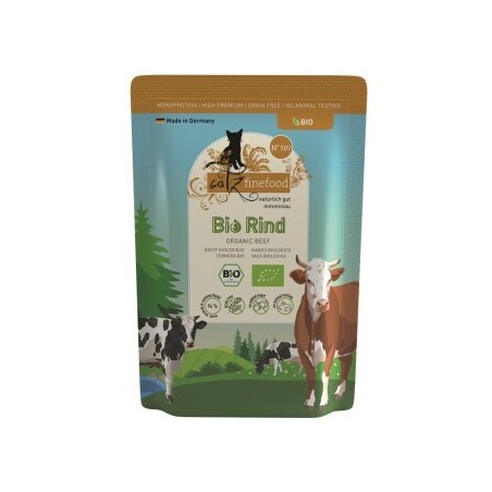 Catz finefood Nassfutter Katze Bio Adult No. 507 Rind 48x85 g