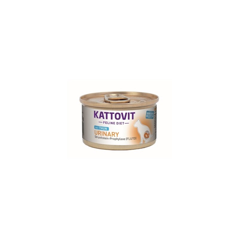 KATTOVIT Feline Diet Nassfutter Katze Urinary Adult Thunfisch 48x85 g
