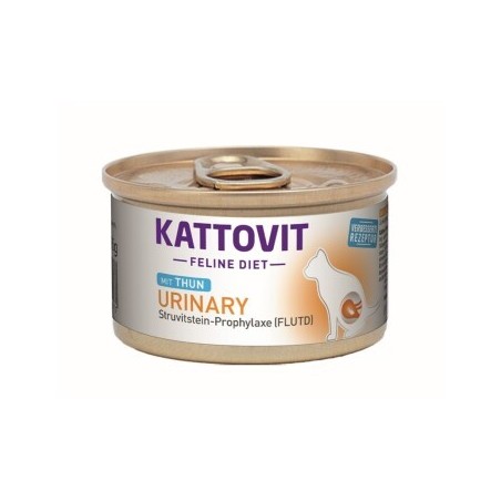 KATTOVIT Feline Diet Nassfutter Katze Urinary Adult Thunfisch 48x85 g