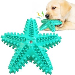 Hundespielzeug für große Hunde, Zahnreinigung, Kauspielzeug, lustiges interaktives Training, Seestern-Spielzeug, Zubehör, Qui
