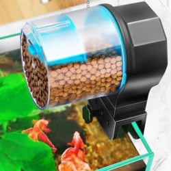 Automatischer Futterspender für Aquarien, Koi- und Goldfisch-Futterautomat, Aquarium, intelligenter zeitgesteuerter Futteraut