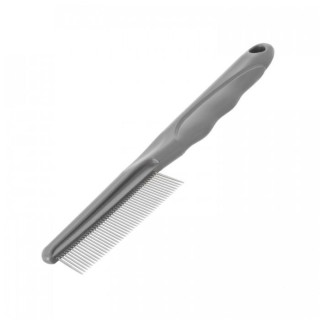 Furrish Hundekamm mit feinen Zähnen One Size silber